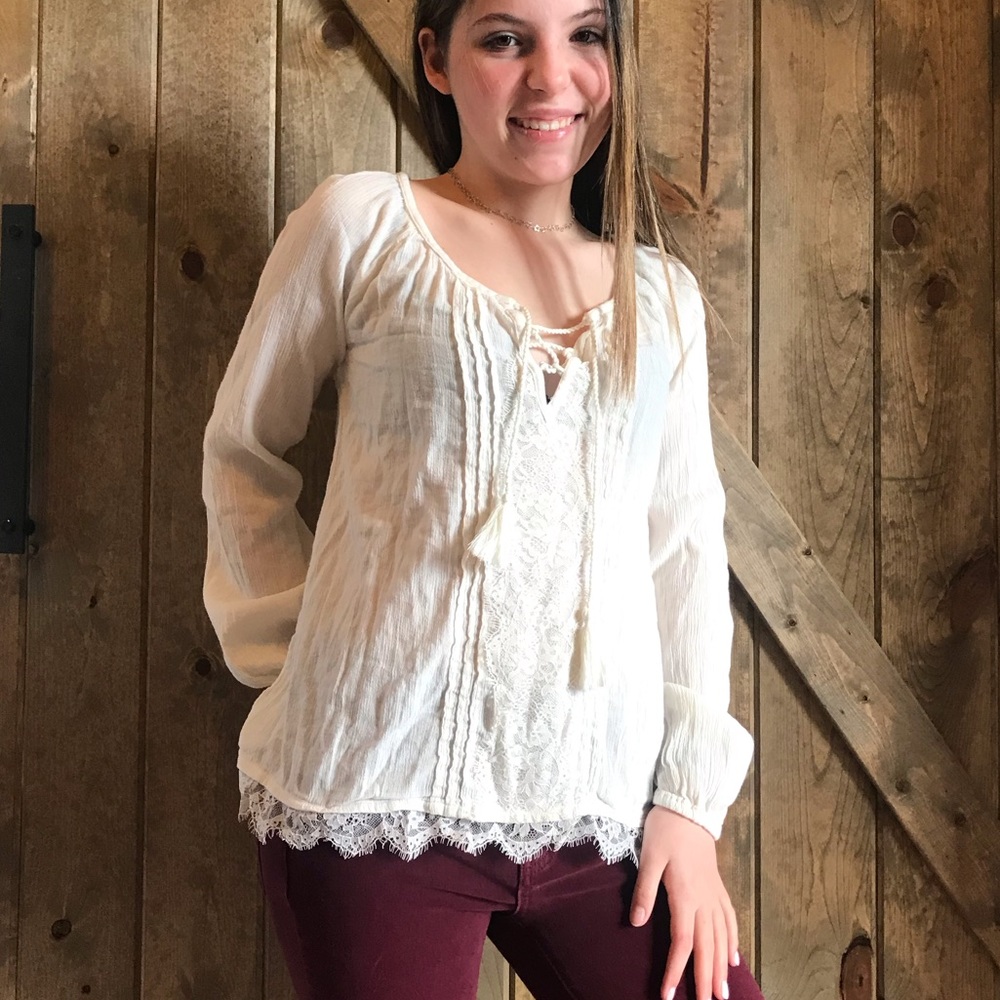 Lace shirt